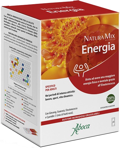 NATURA MIX ADVANCED ENERGIA 20 BUSTINE - farmavitality.it