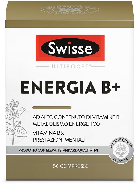 SWISSE ENERGIA B+ 50 COMPRESSE - farmavitality.it