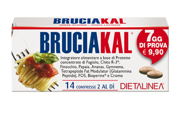 BRUCIAKAL 7 DAYS 14 COMPRESSE DIETALINEA - farmavitality.it