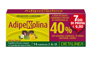 ADIPEKOLINA 7 DAYS 14 COMPRESSE DIETALINEA - farmavitality.it