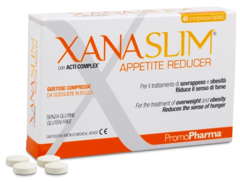 XANASLIM APPETITE REDUCER 40 COMPRESSE MASTICABILI - farmavitality.it