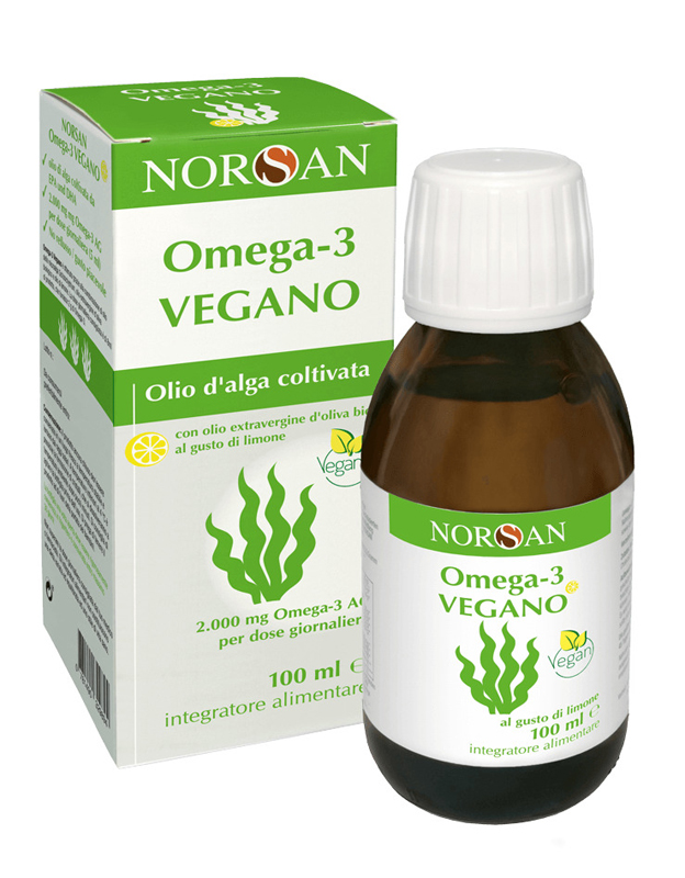 NORSAN OMEGA 3 VEGANO 100 ML AL GUSTO DI LIMONE - farmavitality.it