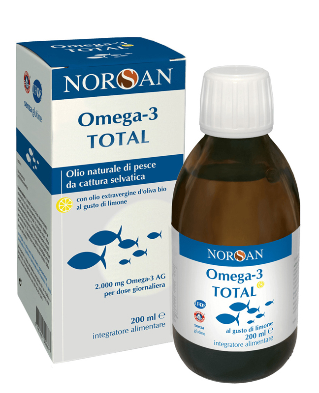 NORSAN OMEGA 3 TOTAL 200 ML GUSTO LIMONE - farmavitality.it