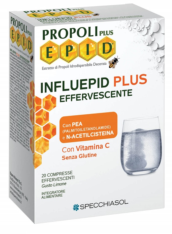 INFLUEPID PLUS EFFERVESCENTE PEA 20 COMPRESSE - farmavitality.it