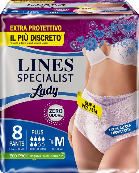 LINES SPECIALIST PANTS PLUS M FARMA 8 PEZZI - farmavitality.it