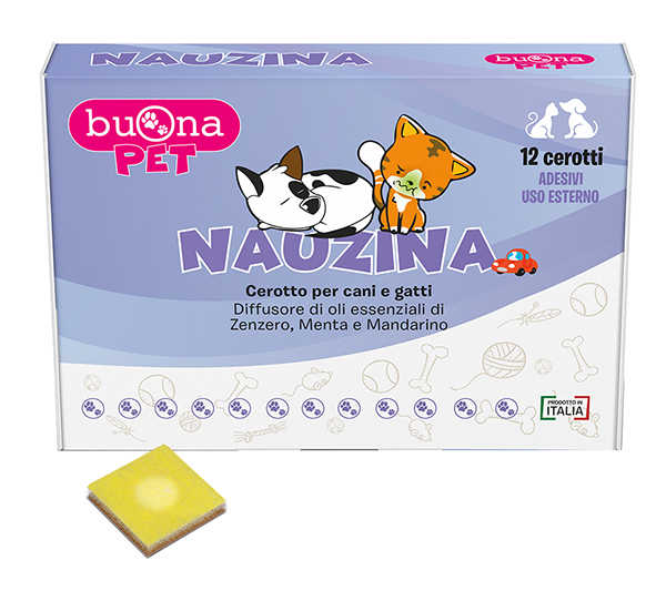 NAUZINA CEROTTO DIFFUSORE CANI GATTI 12 PEZZI - farmavitality.it
