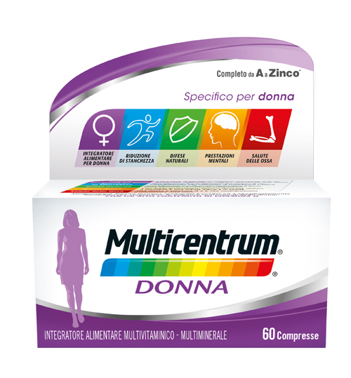 MULTICENTRUM DONNA 60 COMPRESSE - farmavitality.it