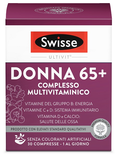 SWISSE DONNA 65+ COMPLESSO MULTIVITAMINICO 30 COMPRESSE - farmavitality.it