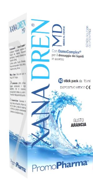 XANADREN MD ARANCIA 10 STICK PACK X 15 ML - farmavitality.it