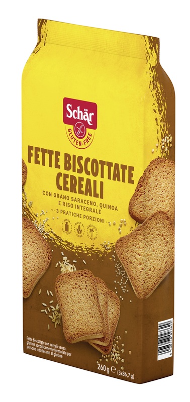 SCHAR FETTE BISCOTTATE AI CEREALI 260 G - farmavitality.it