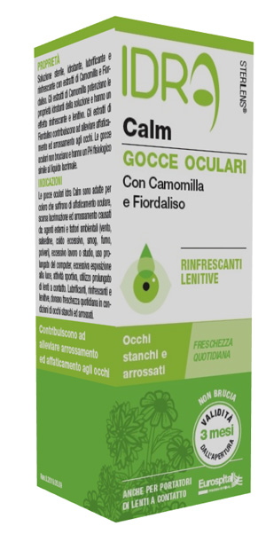 GOCCE OCULARI RINFRESCANTI STERILENS IDRA CALM CAMOMILLA E FIORDALISO 10 ML - farmavitality.it