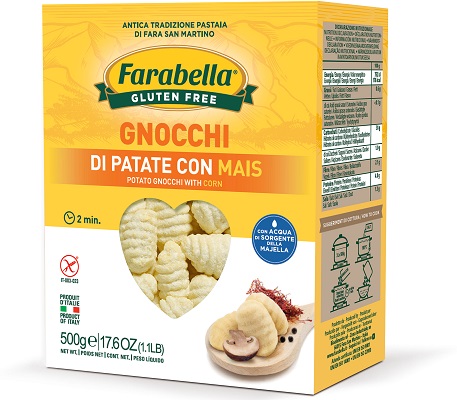 FARABELLA GNOCCHI PATATE CON MAIS 500 G - farmavitality.it