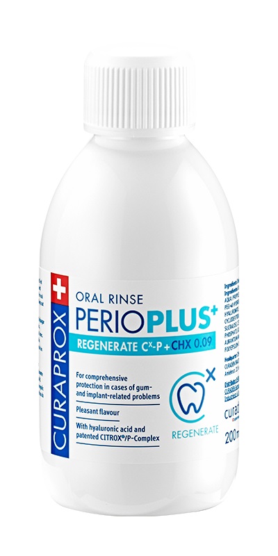 CURAPROX PERIOPLUS+ REGENERATE CHX 0,09% 200 ML - farmavitality.it