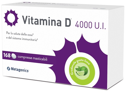 VITAMINA D 4000UI 168 COMPRESSE MASTICABILI - farmavitality.it