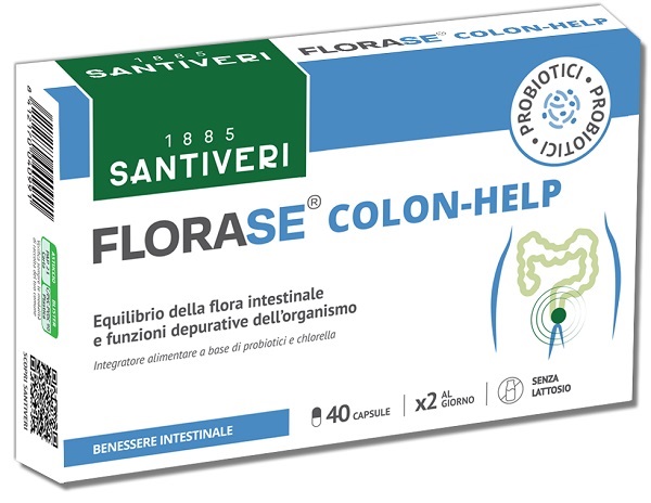 FLORASE COLON HELP 40 CAPSULE - farmavitality.it