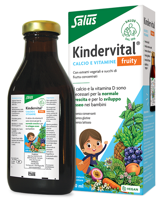KINDERVITAL FRUITY FORMULA POTENZIATA PER RAGAZZI 250 ML - farmavitality.it