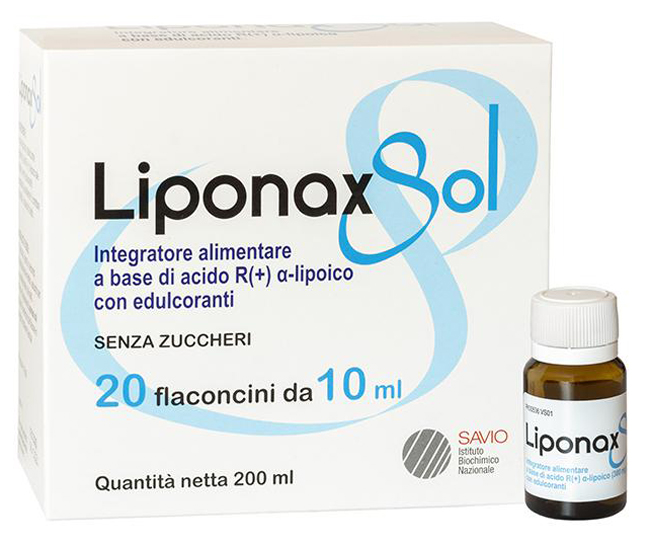 LIPONAX SOLUZIONE 20 FLACONCINI 10 ML - farmavitality.it