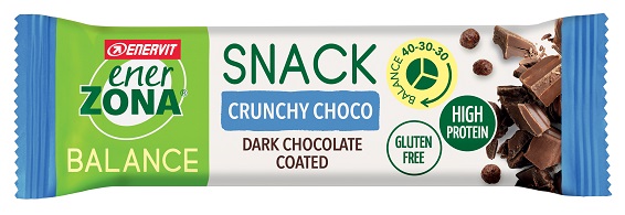 ENERZONA SNACK CRUNCHY CHOCO 33 G - farmavitality.it