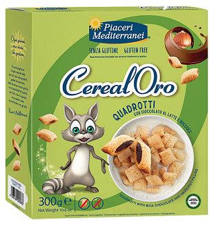 PIACERI MEDITERRANEI CEREALORO QUADROTTI 300 G - farmavitality.it