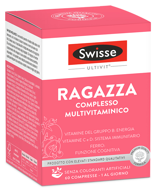 SWISSE MULTIVITAMINICO RAGAZZA 60 COMPRESSE - farmavitality.it