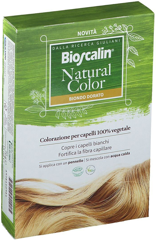 BIOSCALIN NATURAL COLOR BIONDO DORATO 70 G - farmavitality.it