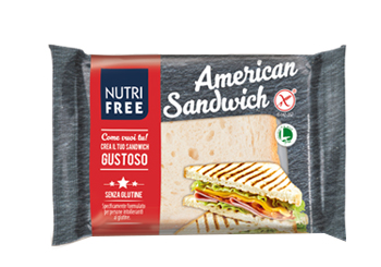 NUTRIFREE AMERICAN SANDWICH 4 PEZZI DA 60 G - farmavitality.it