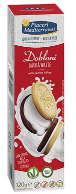 PIACERI MEDIT DOBLONI DARK & WHITE 120 G - farmavitality.it
