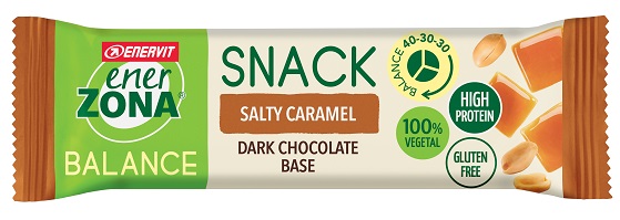 ENERZONA SNACK SALTY CARAMEL 25 G - farmavitality.it