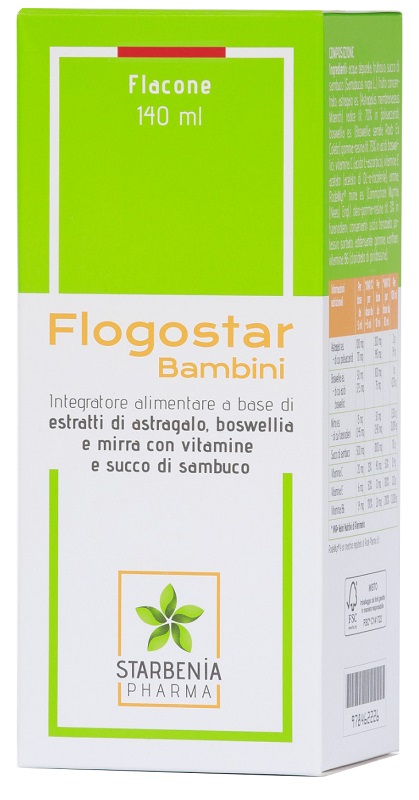 FLOGOSTAR BIMBI 140 ML - farmavitality.it
