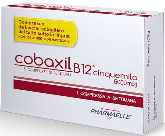 COBAXIL B12 5000MCG 5 COMPRESSE SUBLINGUALI - farmavitality.it