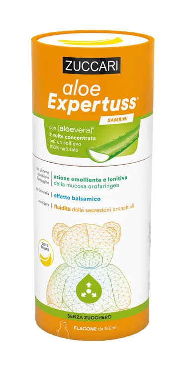 ALOE EXPERTUSS BAMBINI BANANA 150 ML - farmavitality.it