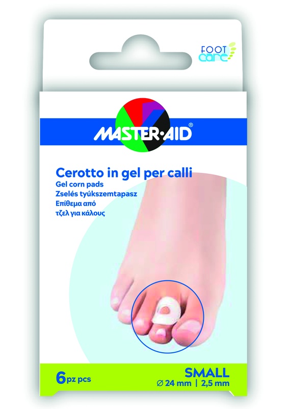 MASTER-AID FOOT CARE CEROTTO GEL CALLI TAGLIA S 6 PEZZI - farmavitality.it