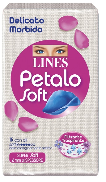 LINES PETALO SOFT ALI 16 PEZZI - farmavitality.it