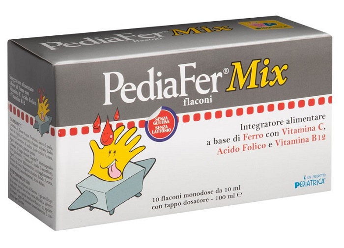 PEDIAFER MIX 10 FLACONI DA 10 ML - farmavitality.it