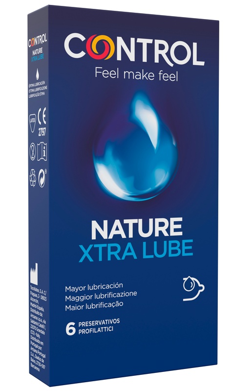 PROFILATTICO CONTROL NATURE 2,0 XTRA LUBE 6 PEZZI - farmavitality.it
