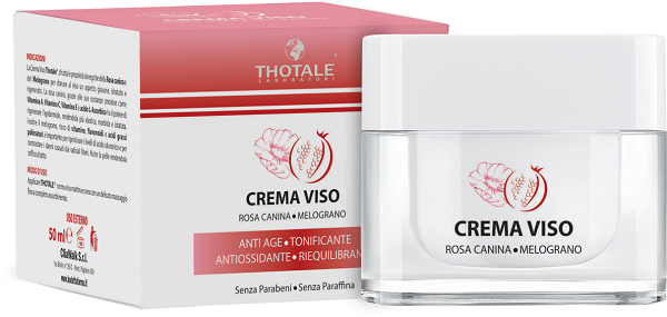THOTALE CREMA VISO ROSA CANINA E MELOGRANO 50 ML - farmavitality.it