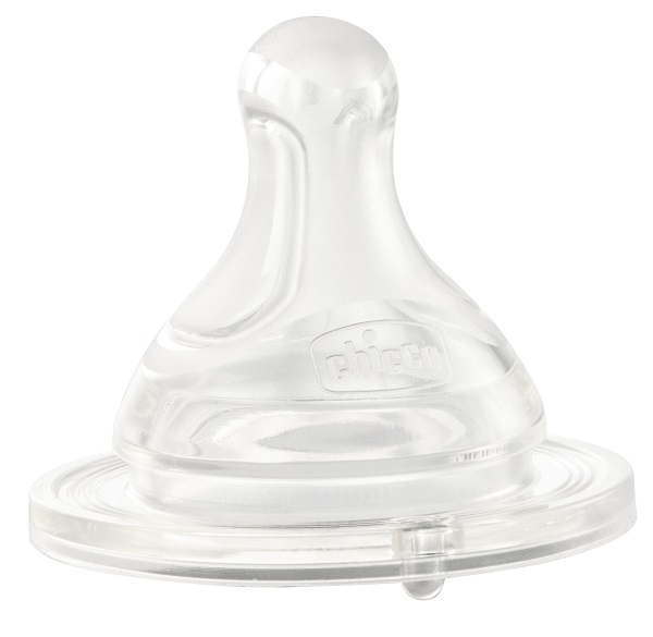 CHICCO TETTARELLA PERFECT 5 2M IN SILICONE 2 FORI 2 PEZZI - farmavitality.it