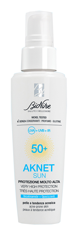 AKNET SUN PROTEZIONE MOLTO ALTA SPF50+ 50 ML - farmavitality.it
