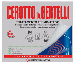 DR BERTELLI CEROTTO TERMO-ATTIVO 3 PEZZI - farmavitality.it