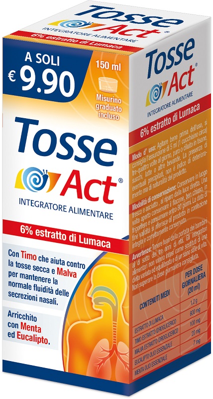 TOSSE ACT SCIROPPO 150 ML - farmavitality.it