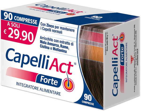 CAPELLI ACT FORTE 90 COMPRESSE - farmavitality.it