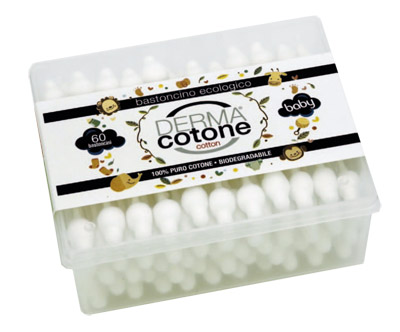 DERMACOTONE COTTON FIOC BABY 60 PEZZI - farmavitality.it