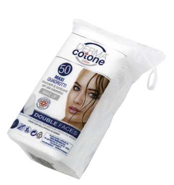 DERMACOTONE QUADROTTI MAXI 50 PEZZI - farmavitality.it