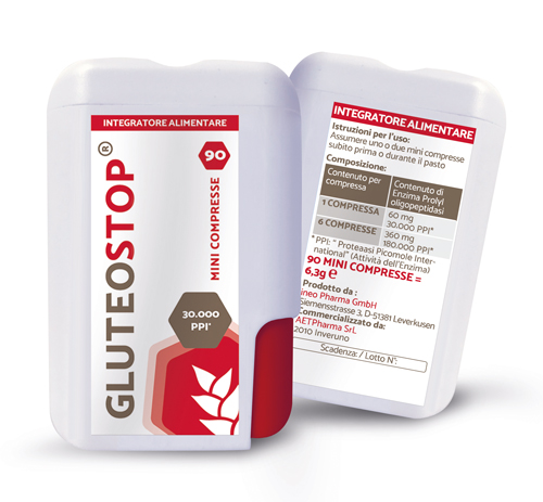 GLUTEOSTOP 90 MINI TABLETS - farmavitality.it
