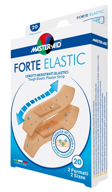 CEROTTO MASTER-AID ELASTIC 20 PEZZI 2 FORMATI - farmavitality.it