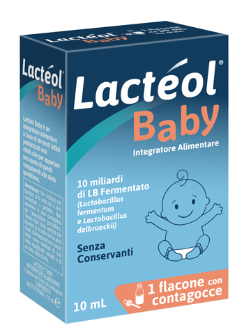 LACTEOL BABY FLACONE CON CONTAGOCCE 10 ML - farmavitality.it