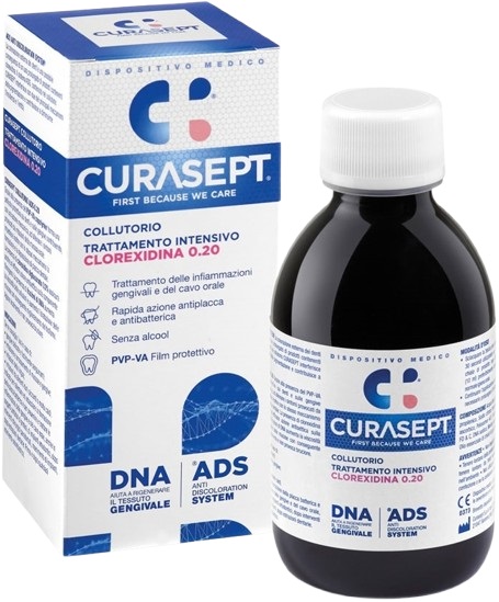 CURASEPT COLLUTORIO 0,20 ADS + DNA 200 ML - farmavitality.it