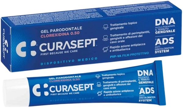 CURASEPT GEL PARODONTALE 0,5% 30 ML ADS + DNA - farmavitality.it