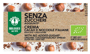 CREMA SPALMABILE CACAO/NOCCIOLE SENZA ZUCCHERI AGGIUNTI 200 G - farmavitality.it