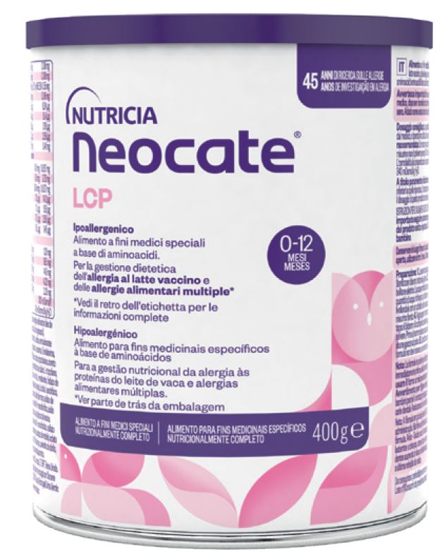 NUTRICIA NEOCATE LCP POLVERE 400 G - farmavitality.it
